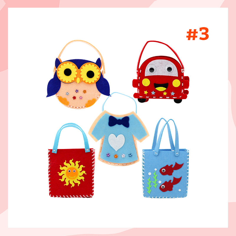 Children's Diy Creative Bag Sewing Material Package