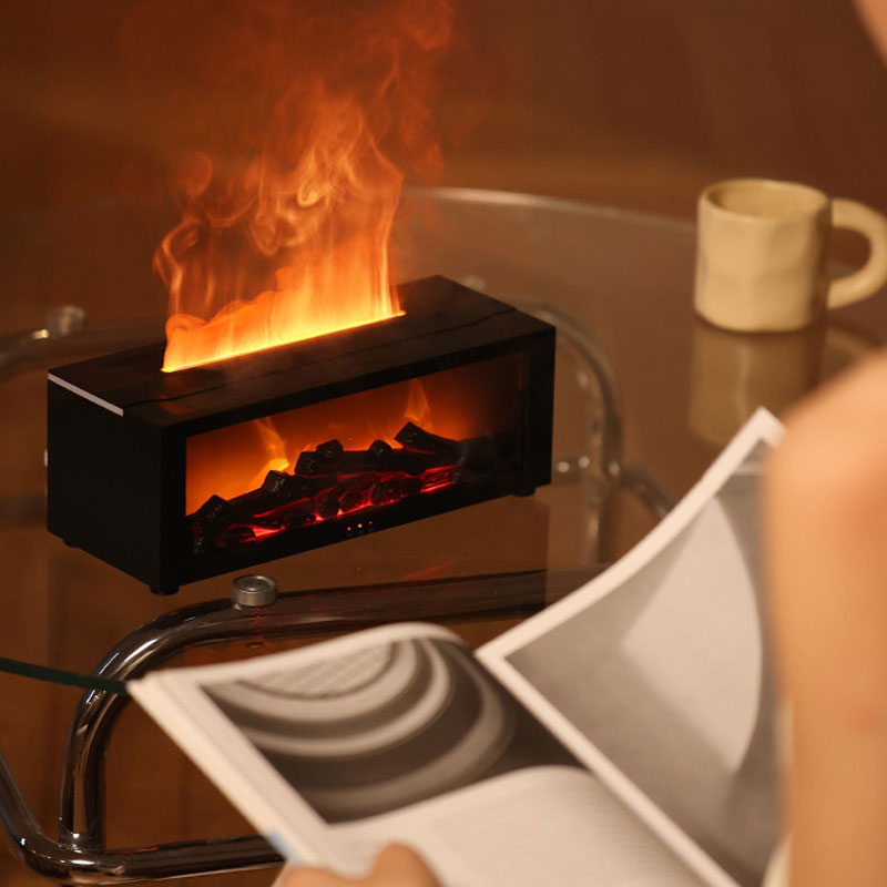 🌲Christmas Promotion-40% OFF🌲Mini flame fireplace aromatherapy machine