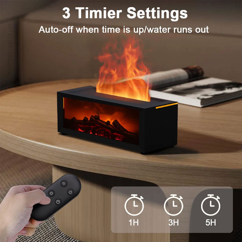 🌲Christmas Promotion-40% OFF🌲Mini flame fireplace aromatherapy machine