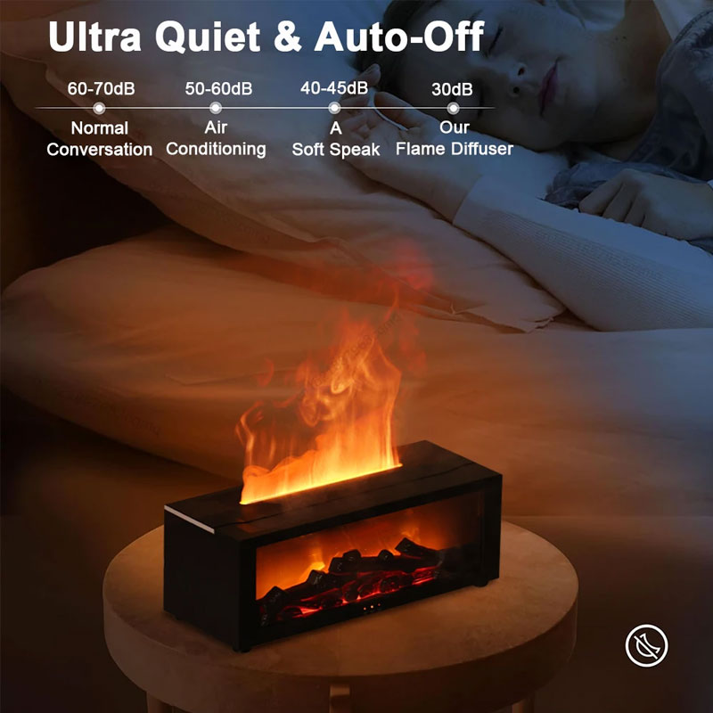 🌲Christmas Promotion-40% OFF🌲Mini flame fireplace aromatherapy machine