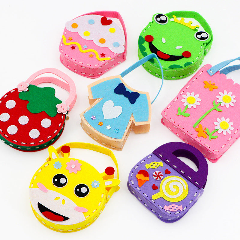 Children's Diy Creative Bag Sewing Material Package