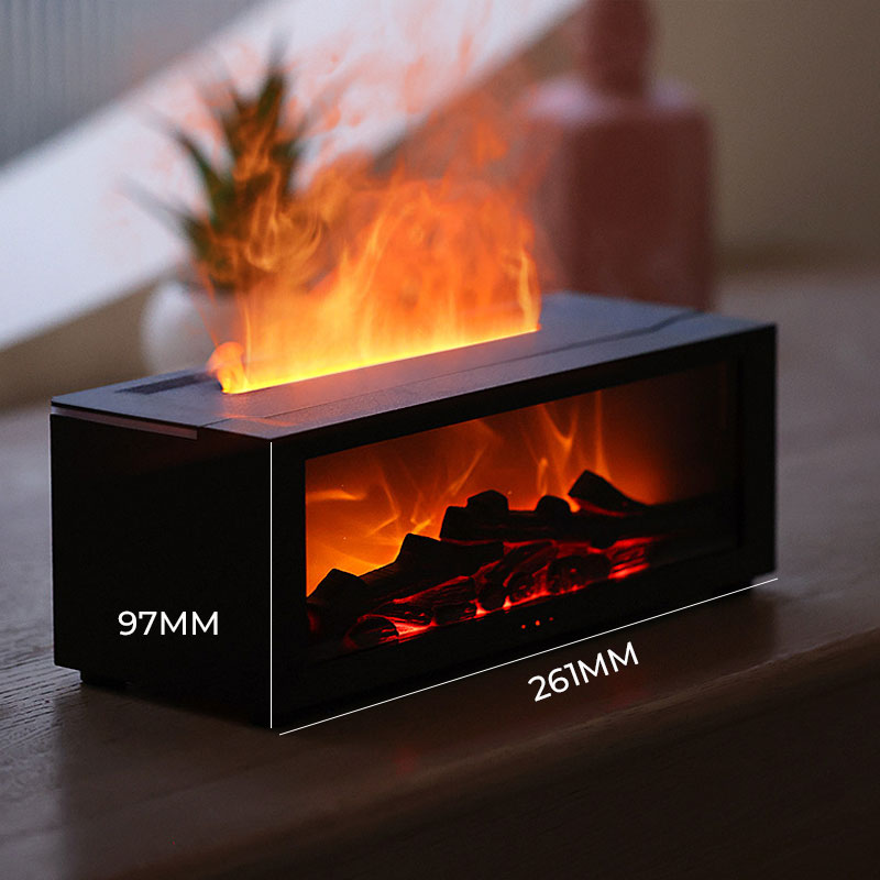 🌲Christmas Promotion-40% OFF🌲Mini flame fireplace aromatherapy machine