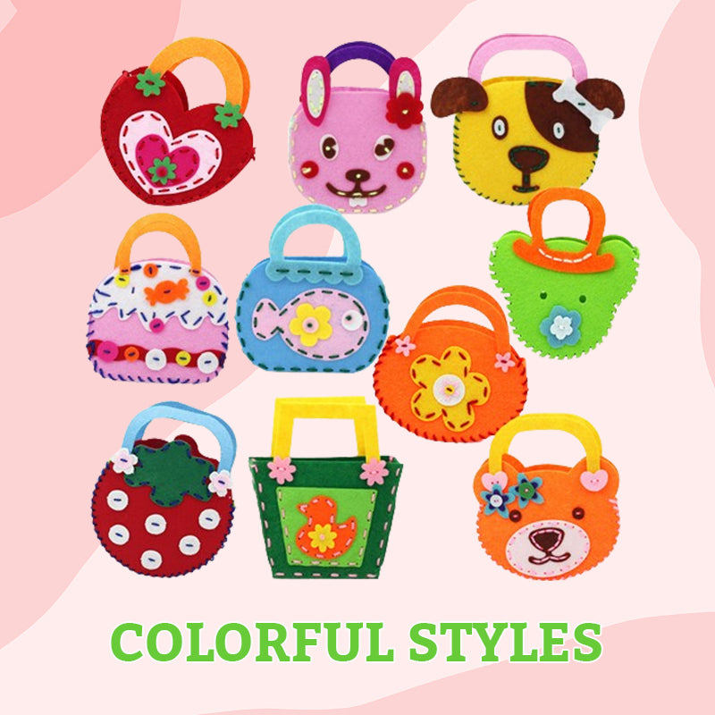 Children's Diy Creative Bag Sewing Material Package