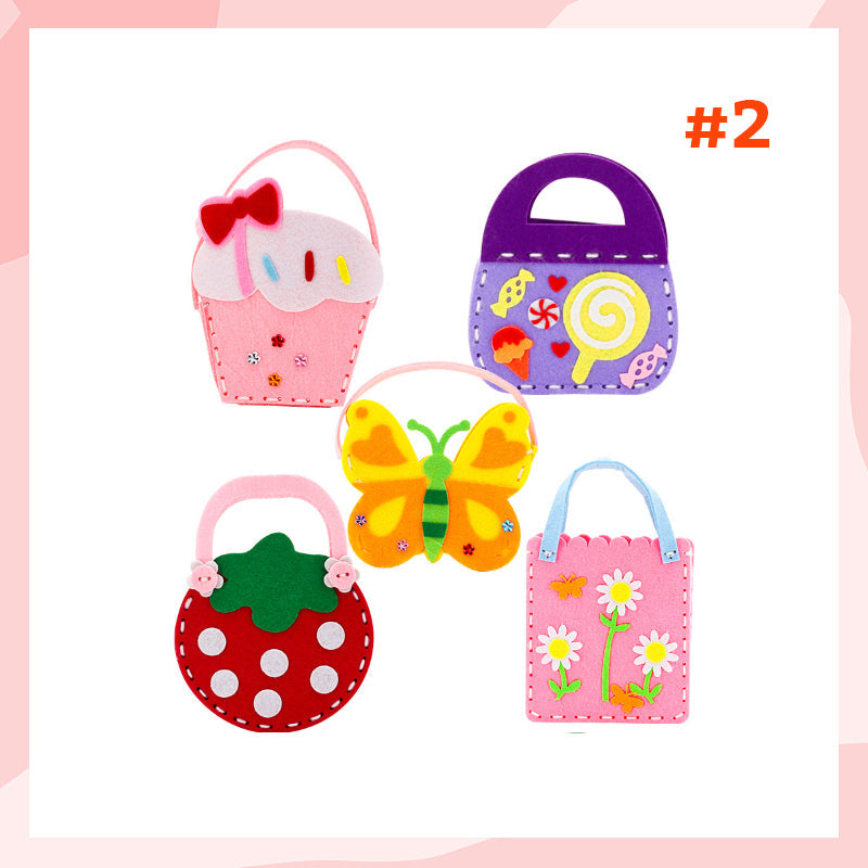 Children's Diy Creative Bag Sewing Material Package